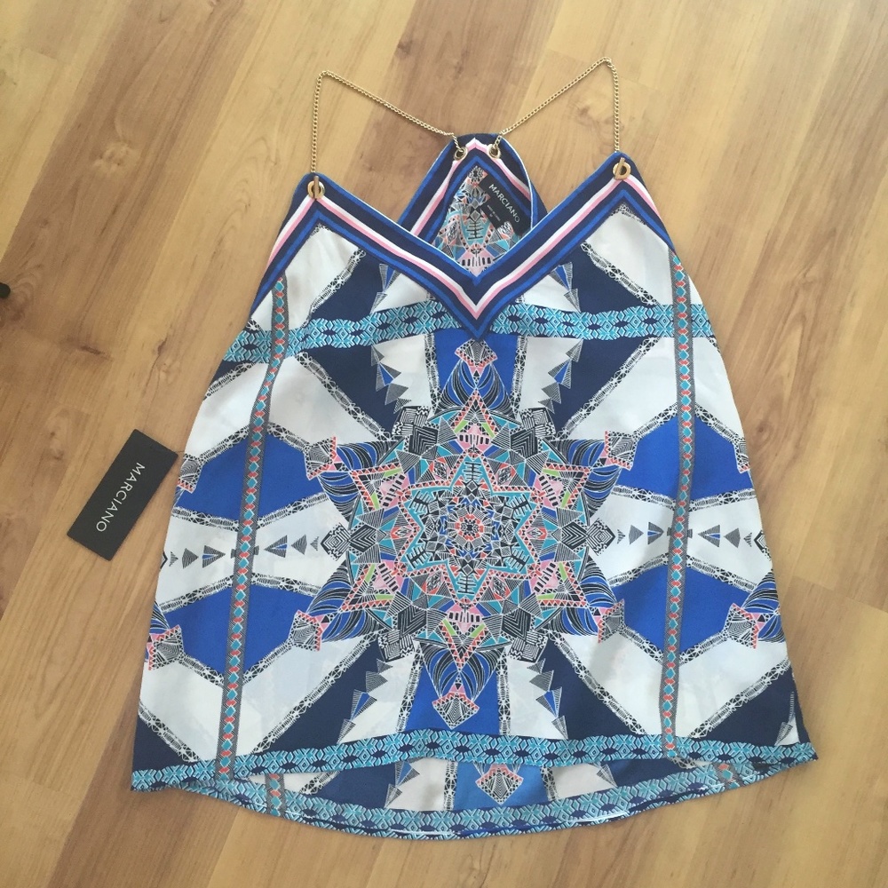 NWT Marciano "Bon Voyage" Tank